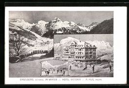 Engelberg, Hotel Victoria von A. Hug, Ge