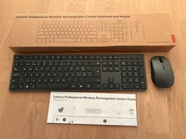 Lenovo Combo Tastatur + Maus Wireless Rechargeable