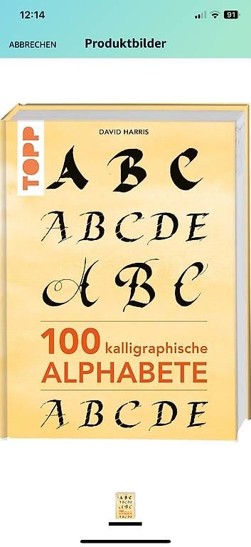 Libri: N  E U   DIE 100 BESTEN  KALLIGRAPHISCHEN ALPHABETE – Usato da Zürich venduto da Bobesch73