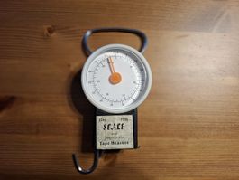 Vintage Hängewaage Kofferwaage Gepäckwaage bis 32kg