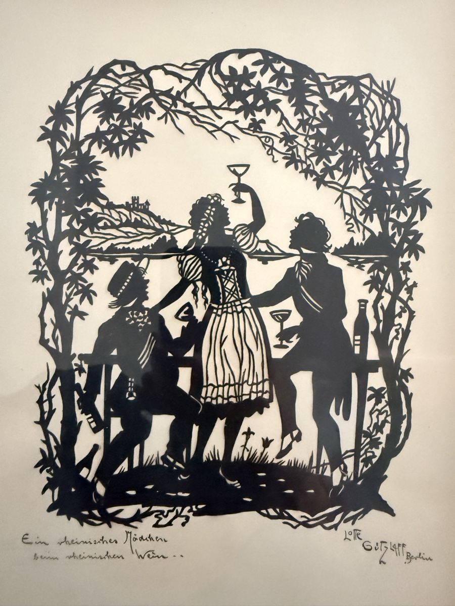 Dipinti: Scherenschnitt - Lotte Gützlaff Berlin um 1920  – Usato da Solothurn venduto da NUVICO 3
