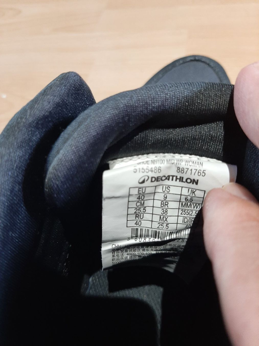 Decathlon Scarpe da uomo: Decathlon Wanderschuhe waterproof Gr.40 – Nuovo (secondo la descrizione) da Schwanden GL venduto da Evmolpia 5