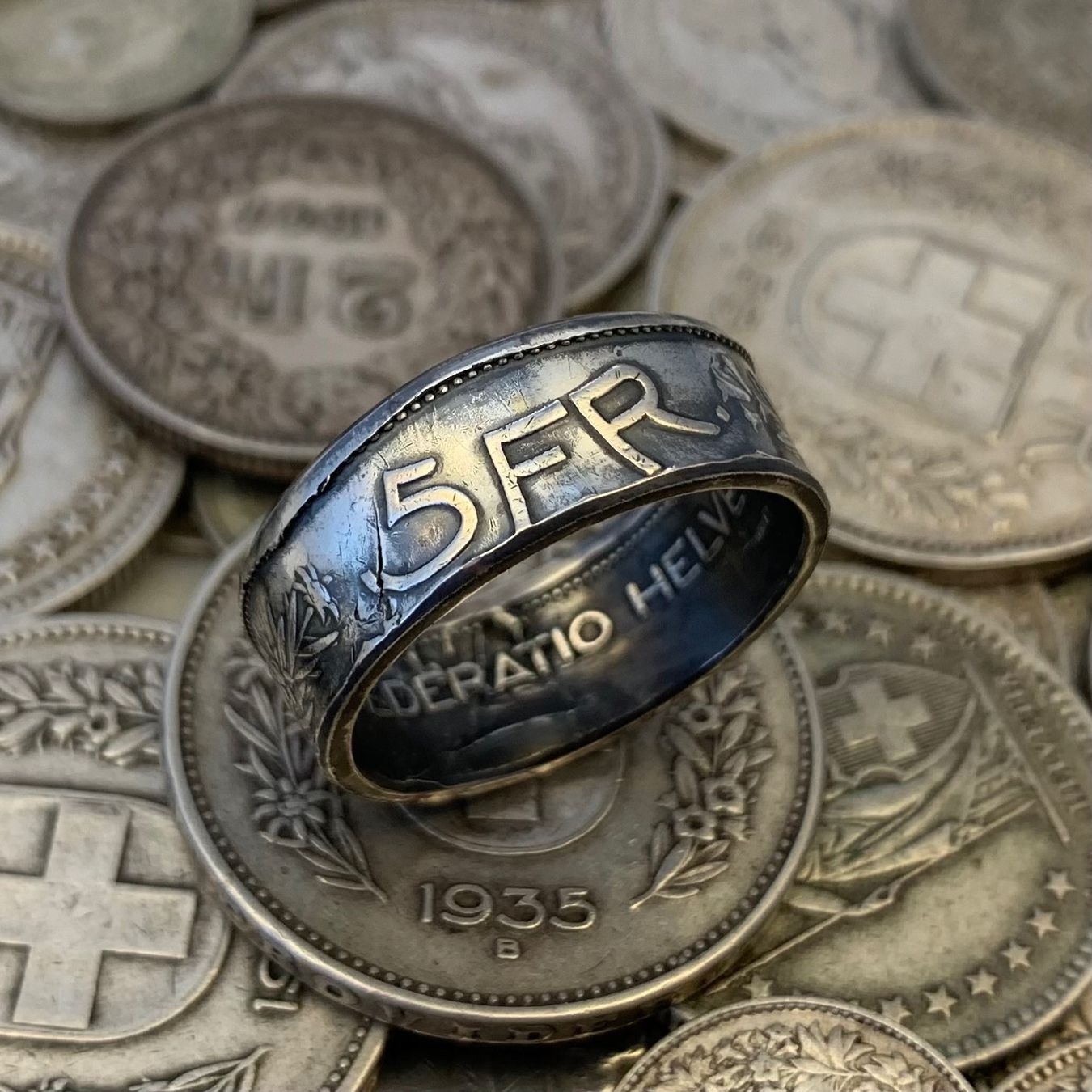 Ringe: Silberring Dr Schnägg Gr.60,5 – Neu (gemäss Beschreibung) aus Thun von Svonskj