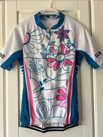 SIILENYOND Maillot de cyclisme femme taille M