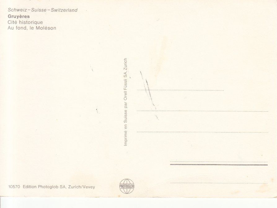 Cartes postales: Gruyères ca. 1970 – D'occasion à Bürglen TG par StampGraf 1