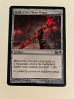 1 x Staff of the Flame Magus - Magic: The Gathering - MtG