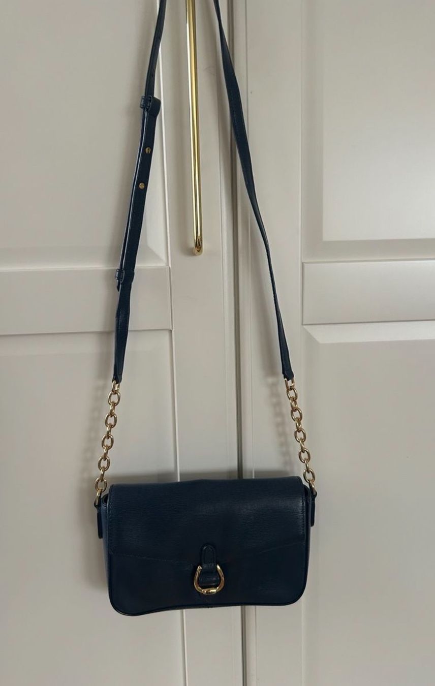 Ralph Lauren Taschen für Damen: Umhängetasche Ralph Lauren navy – Gebraucht aus Emmen von mir14 2