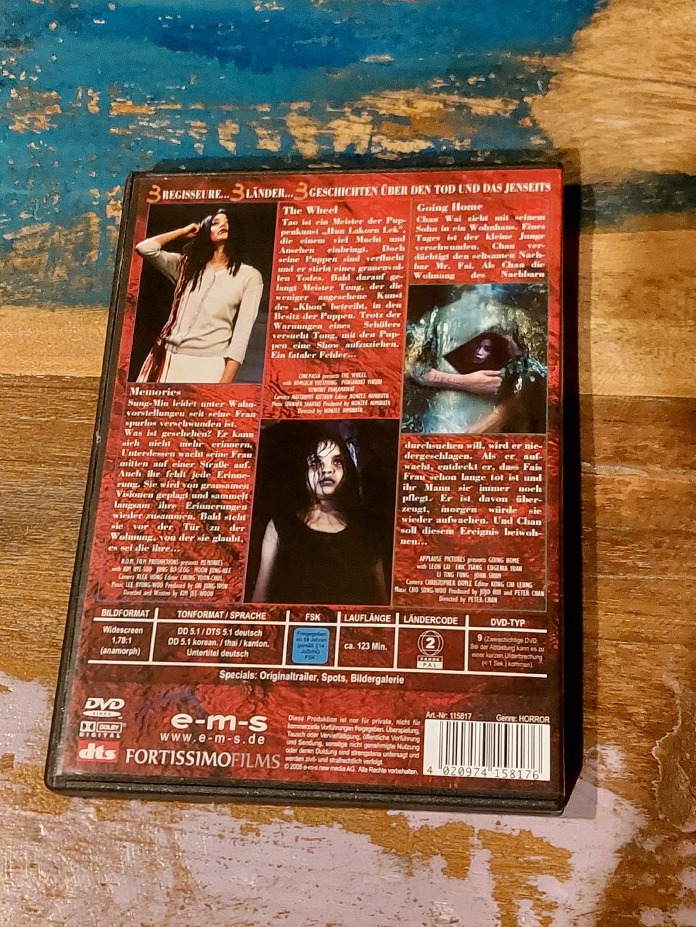 Tutti i DVDs: Three Nightmares, DVD Horror – Usato da Winterthur venduto da Belzarek 1