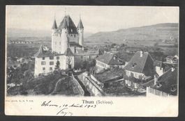 Thun Teilansicht mit Schloss