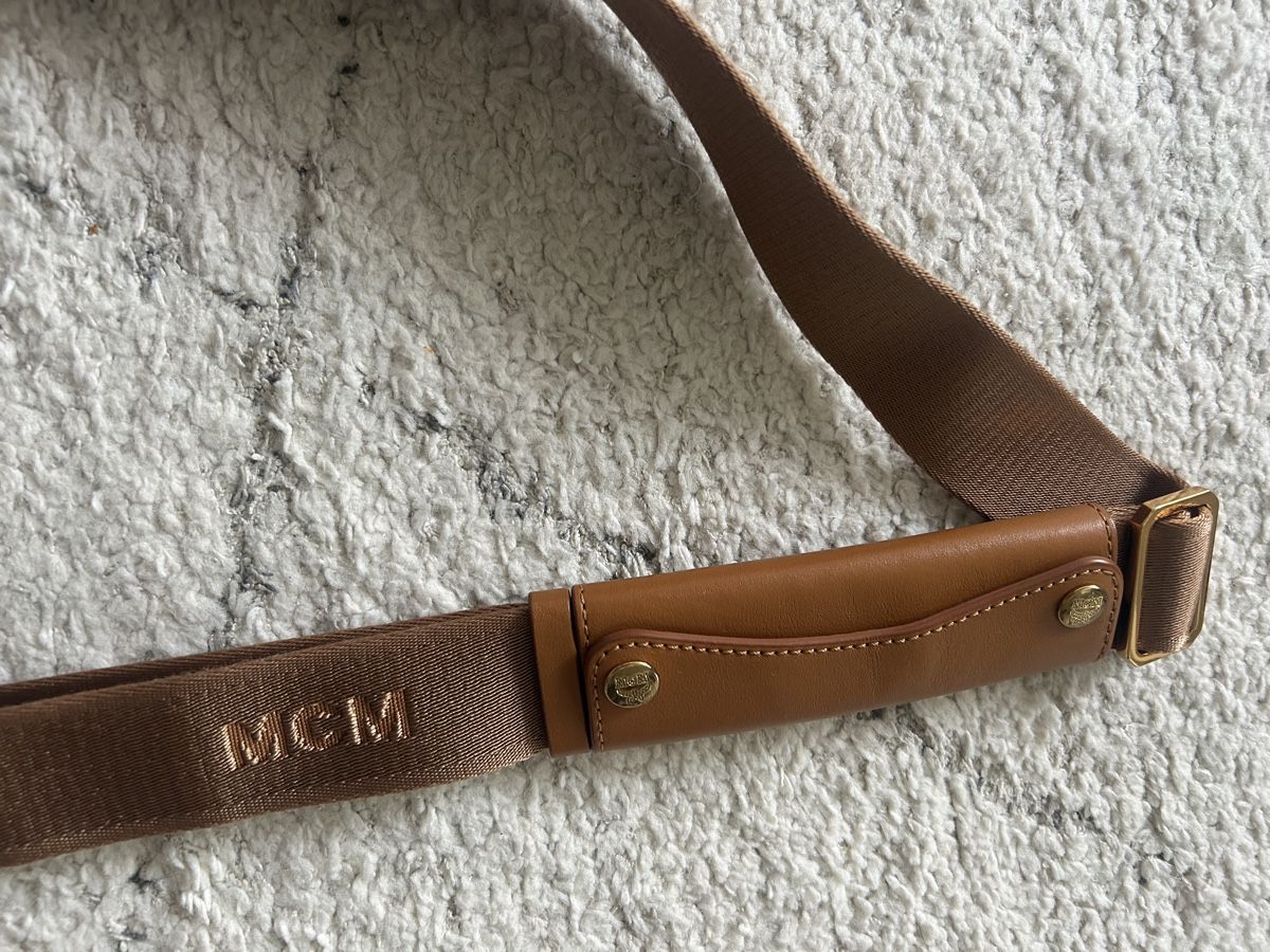 Mcm Borse da donna: Umhängetasche MCM Visetos, Leder braun  – Usato da Engelburg venduto da Quinti15 4