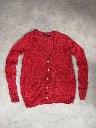 Ralph Lauren Cable Knit Cardigan - Grösse: XS | Vintage