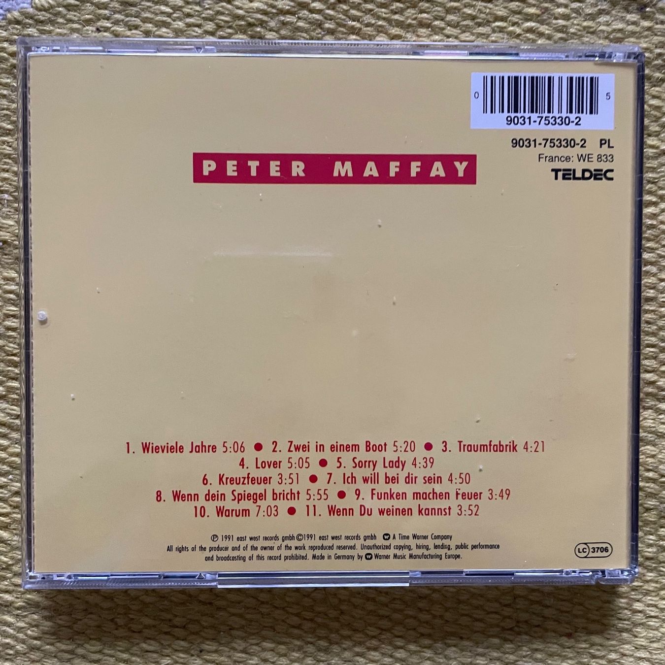 CDs: PETER MAFFAY-38317 – Gebraucht aus Rorschacherberg von CD-Roli 1