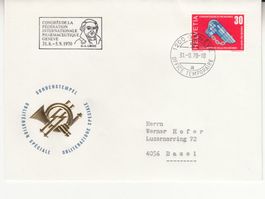 Sonderstempel S. 746 Congrès Pharmaceutique Genève 1970