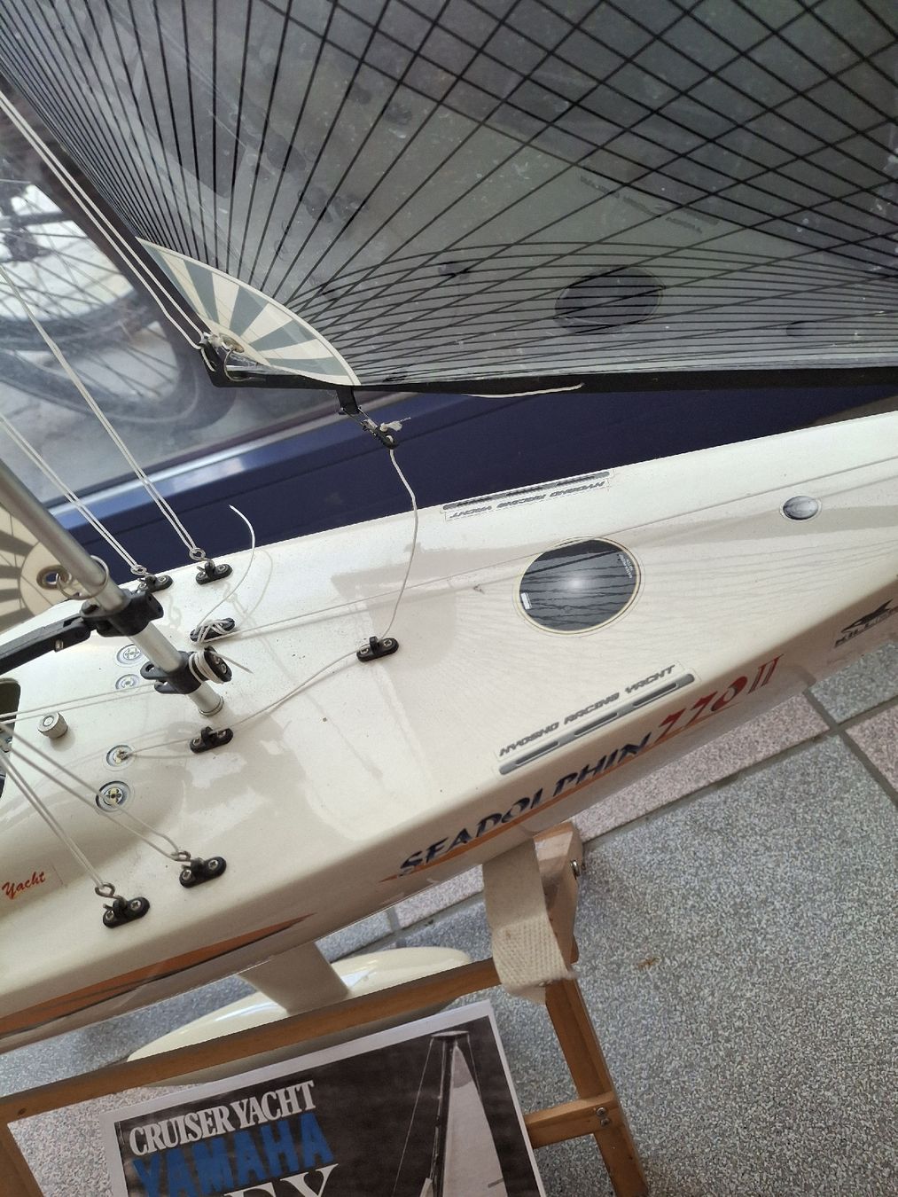 Tamiya Modellismo RC: RC Segelschiff Segelboot Seadolphin 770 – Usato da Bremgarten b. Bern venduto da youngtimer2013 2