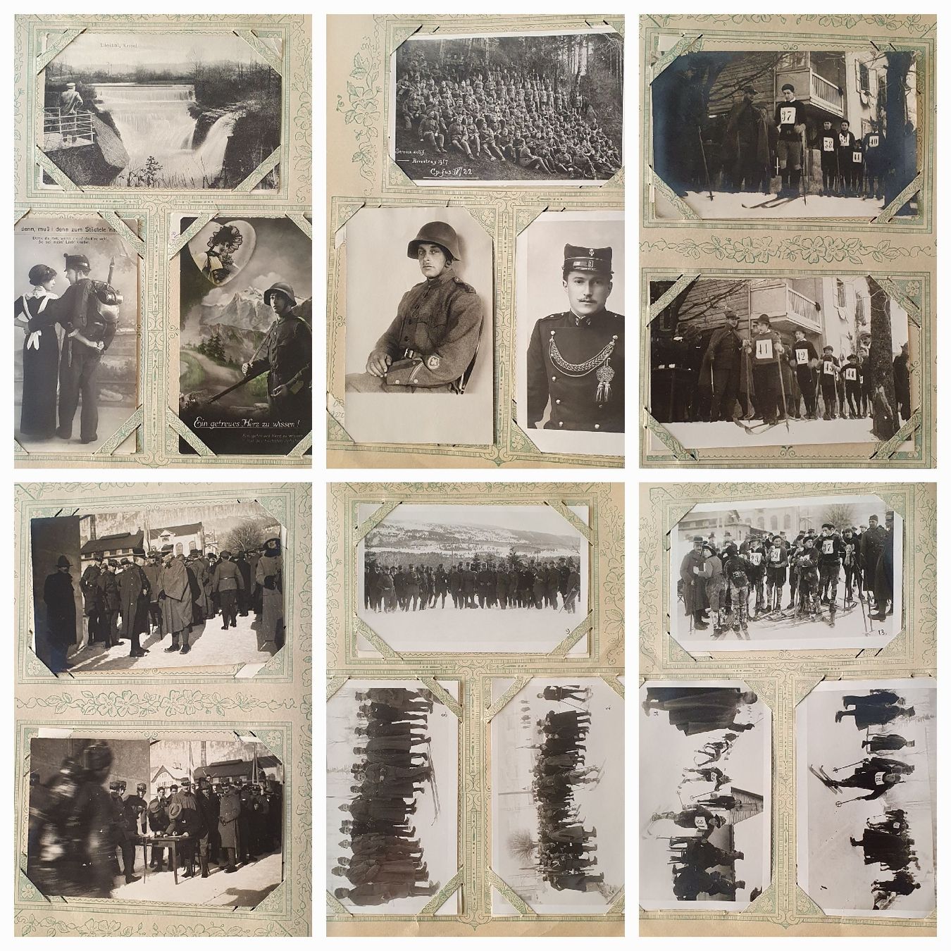 Cartoline postali: Album mit 194 Ansichtskarten Militär – Usato da Kreuzlingen venduto da Rschweiz1 4