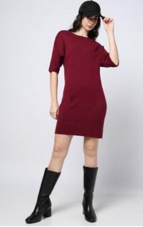 TOP SECRET M (38) /NP55CHF Kleid  Tunika Wolle50%