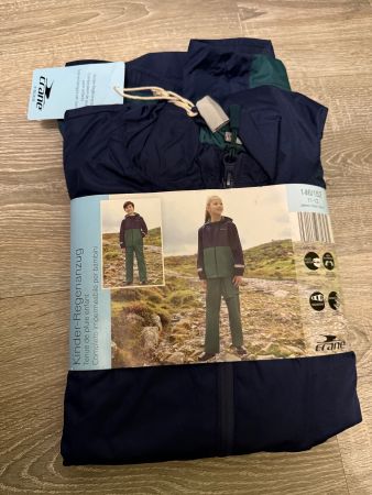 Crane Kinder-Regenanzug, Gr. 146/152, Neu & ungetragen!