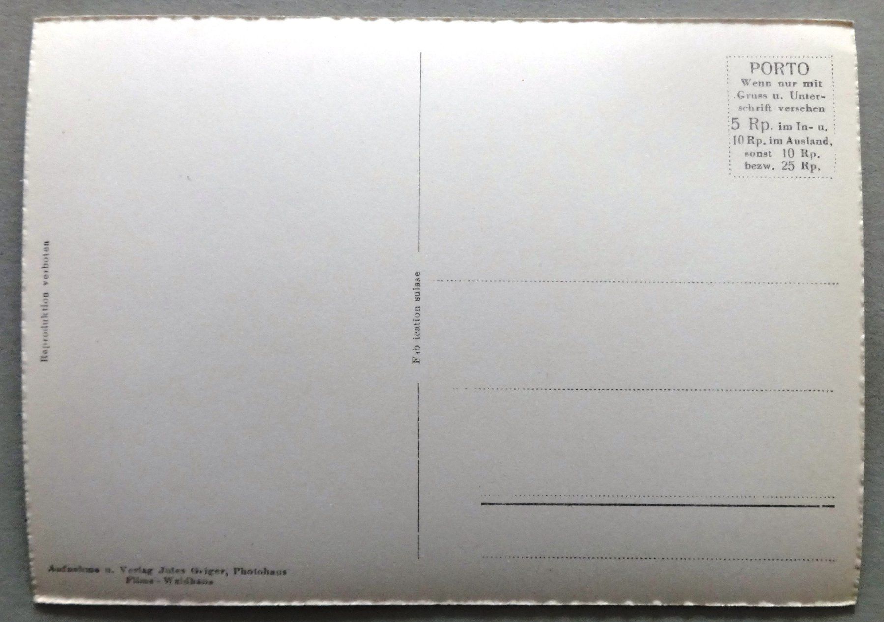 Cartoline postali: Viamala bei Thusis – Usato da Fétigny venduto da Billy2miny 1