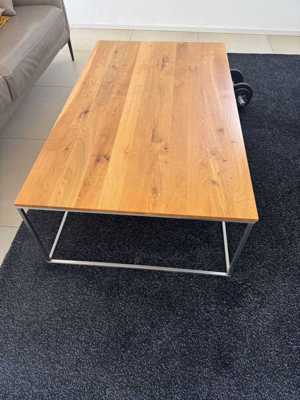 Tables: Salontisch Holz / Metall – D'occasion à Einsiedeln par Rona 3