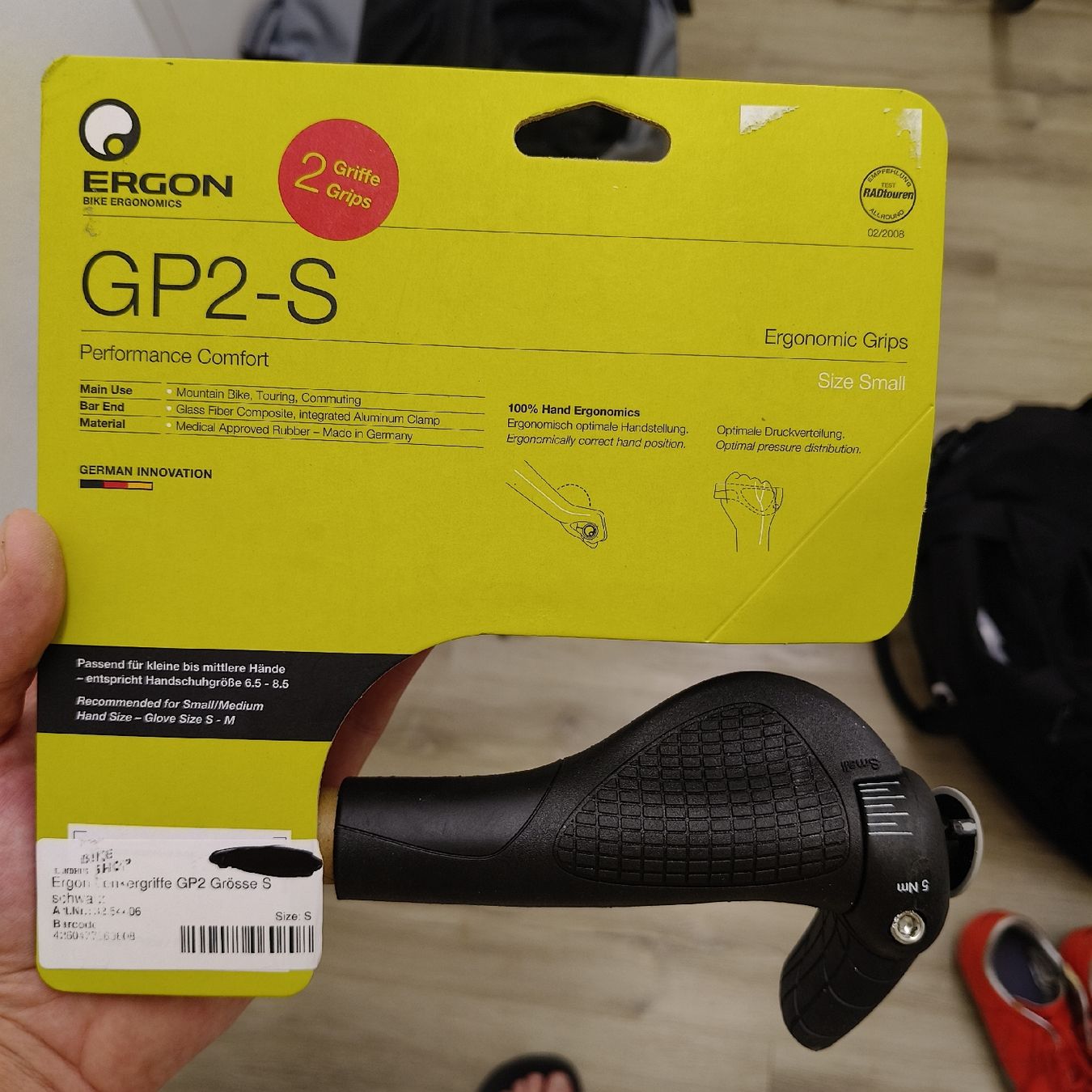Ergon Pezzi di ricambio: Ergon GP2-S Griffe Grösse S neu – Nuovo e nell'imballaggio originale da Niederweningen venduto da Swiss_fan_ 2