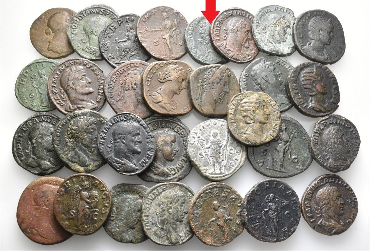 Tutti le monete: COMMODUS sesterz – Usato da La Sarraz venduto da classicworldcoins 2