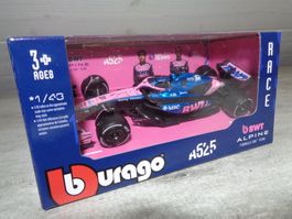 Bburago 1:43 F1 Alpine A525 Pierre Gasly 2025