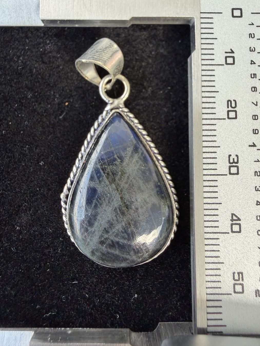 Edelsteine: Pendentif labradorite – Gebraucht aus Bouveret von GemX 2