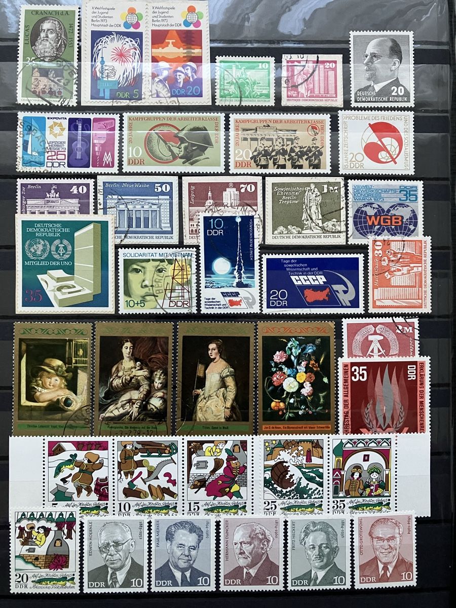 Tutti i francobolli: Deutschland DDR 6s 1973-76 – Usato da Cham venduto da Diablo1232 1