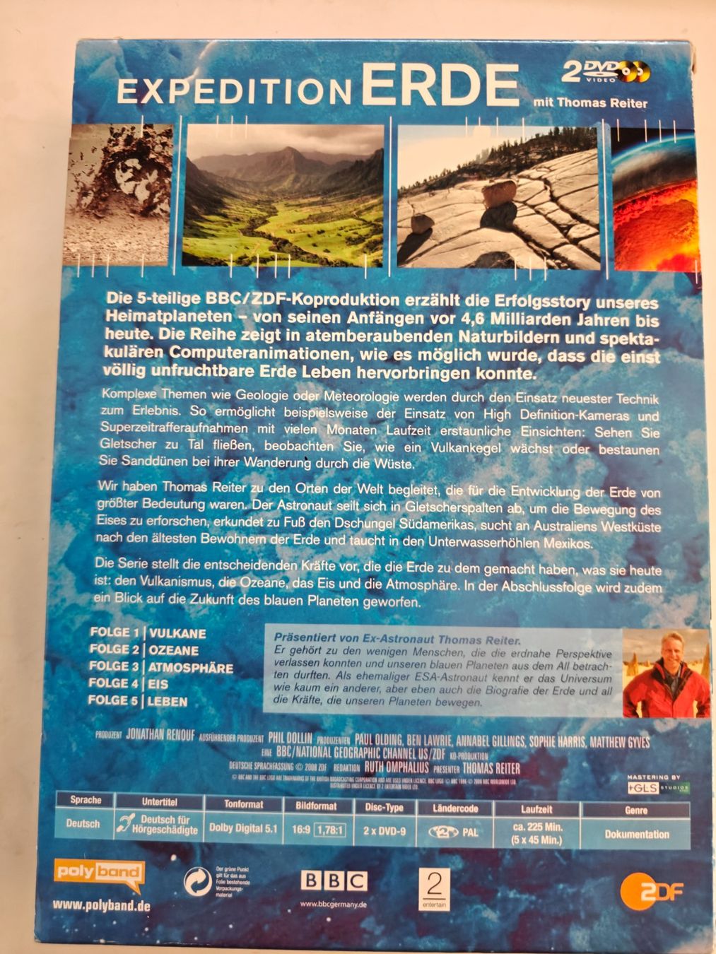 Tous les DVDs: Expedition Erde – D'occasion à Filzbach par Sabenasi 1