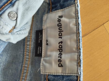 H&M Jeans, Regular Tapered, Grösse 32/32,
