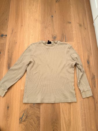 Maglione H&M uomo manica lunga beige taglia XL nuovo