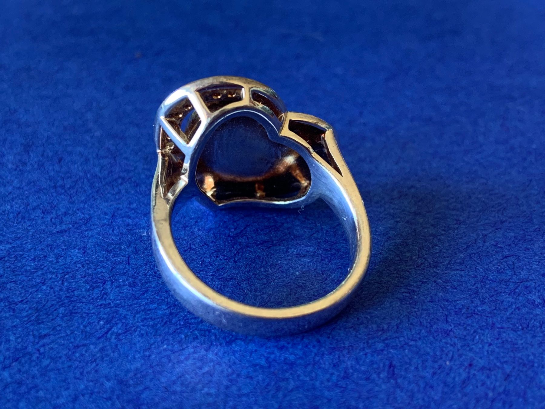 Anelli: Silberring mit Perlmut HERZ 54 – Usato da Laufen venduto da Bellebellezza 6