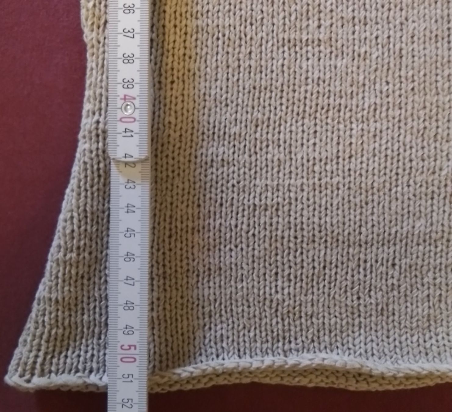 Top: Vintage Strick-Oberteil / beige / Grösse S/M – Nuovo (secondo la descrizione) da Zürich venduto da meinhobby 7