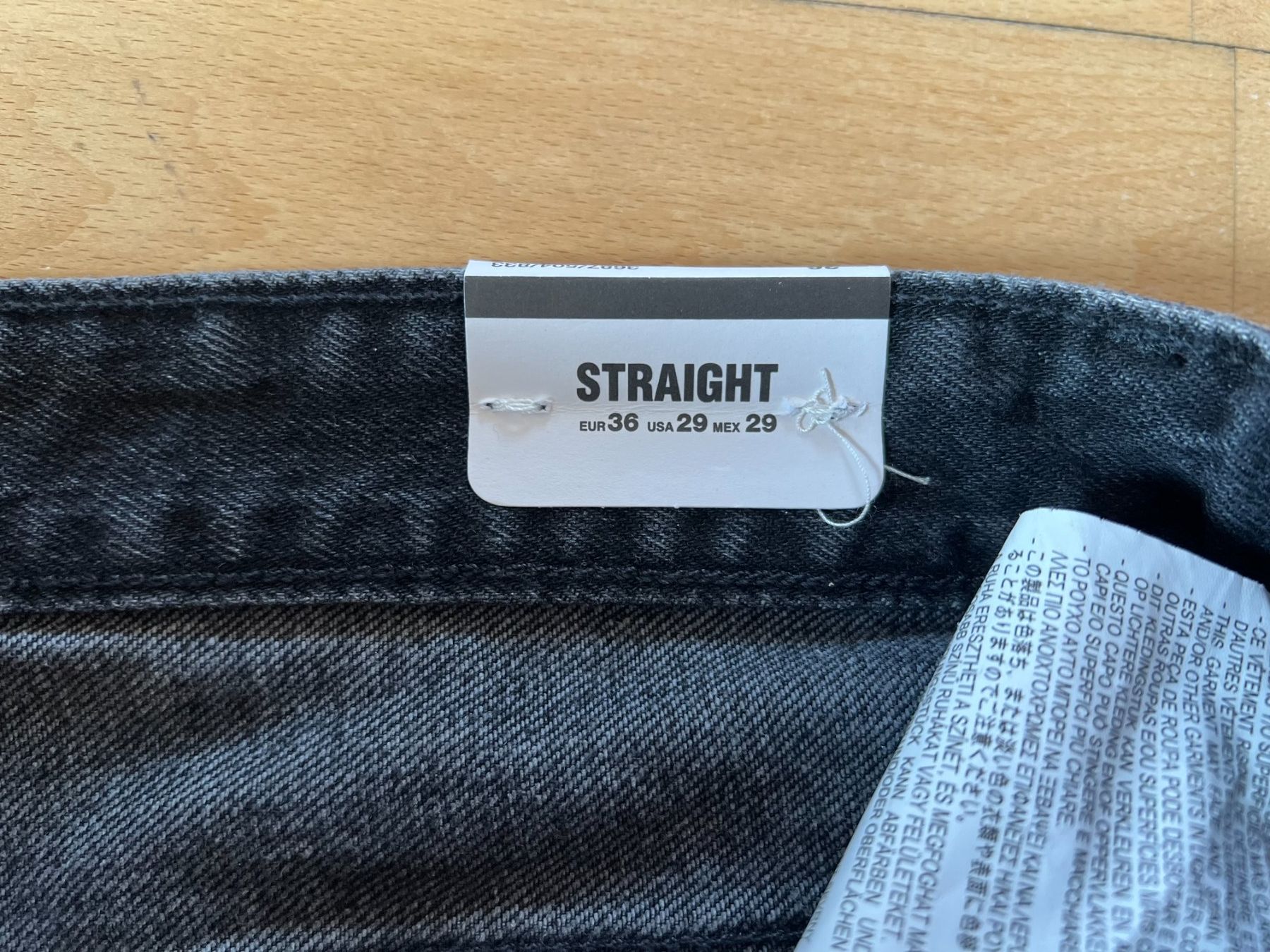 Pull&Bear Jeans: PULL&BEAR Damen Jeans, Gr. 36, Dunkelgrau, NEU – Neu und originalverpackt aus Worb von farben20zauber 6