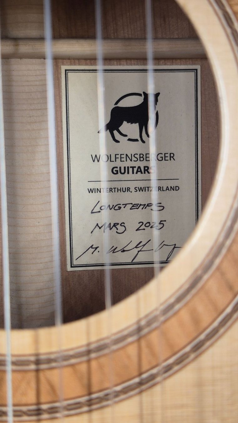Strumenti musicali: Matt Wolfensberger CL Longtemps 2025 – Nuovo (secondo la descrizione) da Winterthur venduto da NorrSydGuitars 3