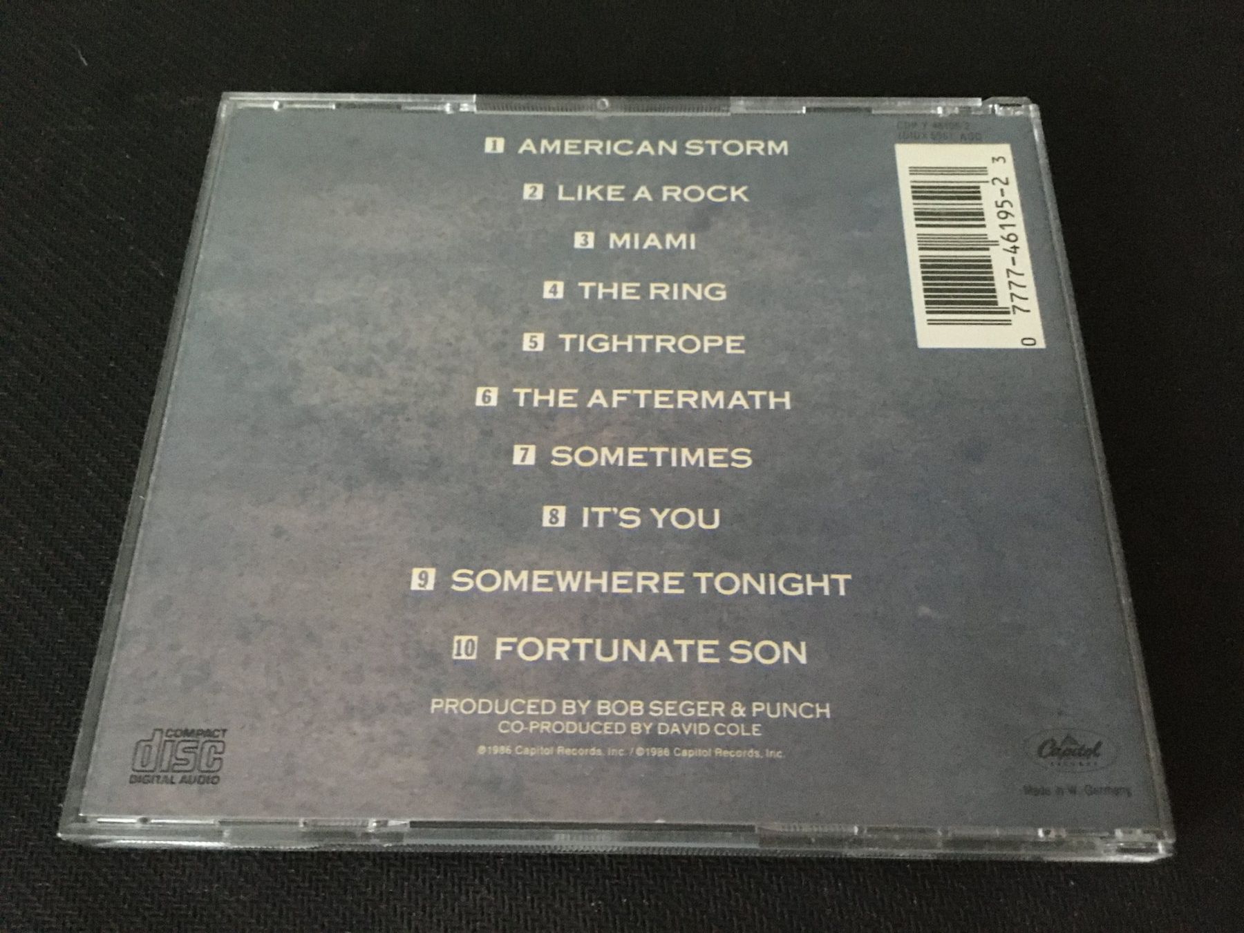 CD: Bob Seger - Like a Rock -CD- – Usato da St.Gallen venduto da MedienJoe 2