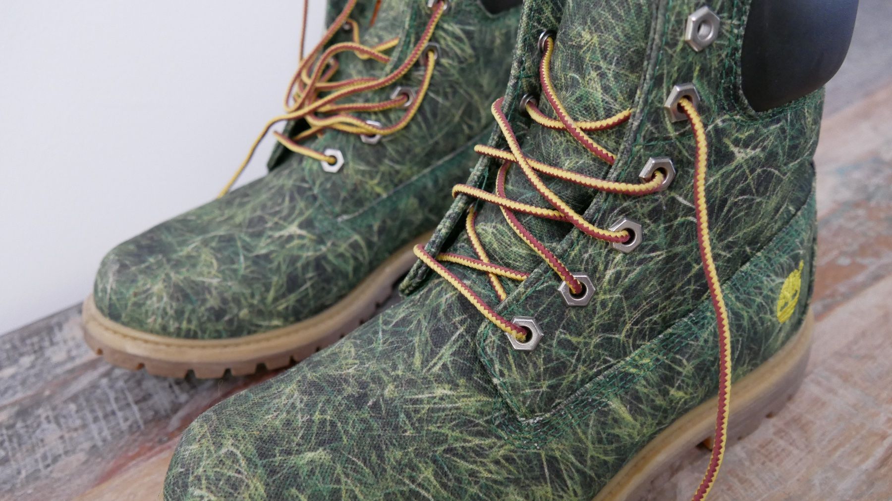 Timberland Scarpe da uomo: Timberland X Bee Line Grass Boot Grösse 39,5 Schuhe – Nuovo (secondo la descrizione) da Zürich venduto da julia_vina 2