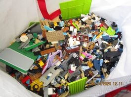 cornet de lego en vrac poid 17,5 kg 