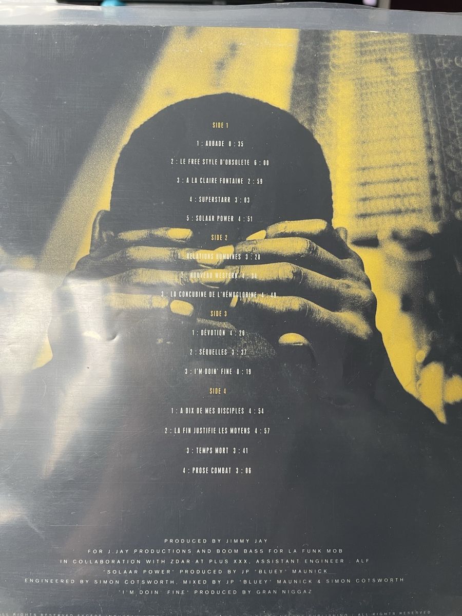 Dischi in vinile: Mc Solaar / Prose Combat / OG Pressung – Usato da Dagmersellen venduto da stonefinger 1