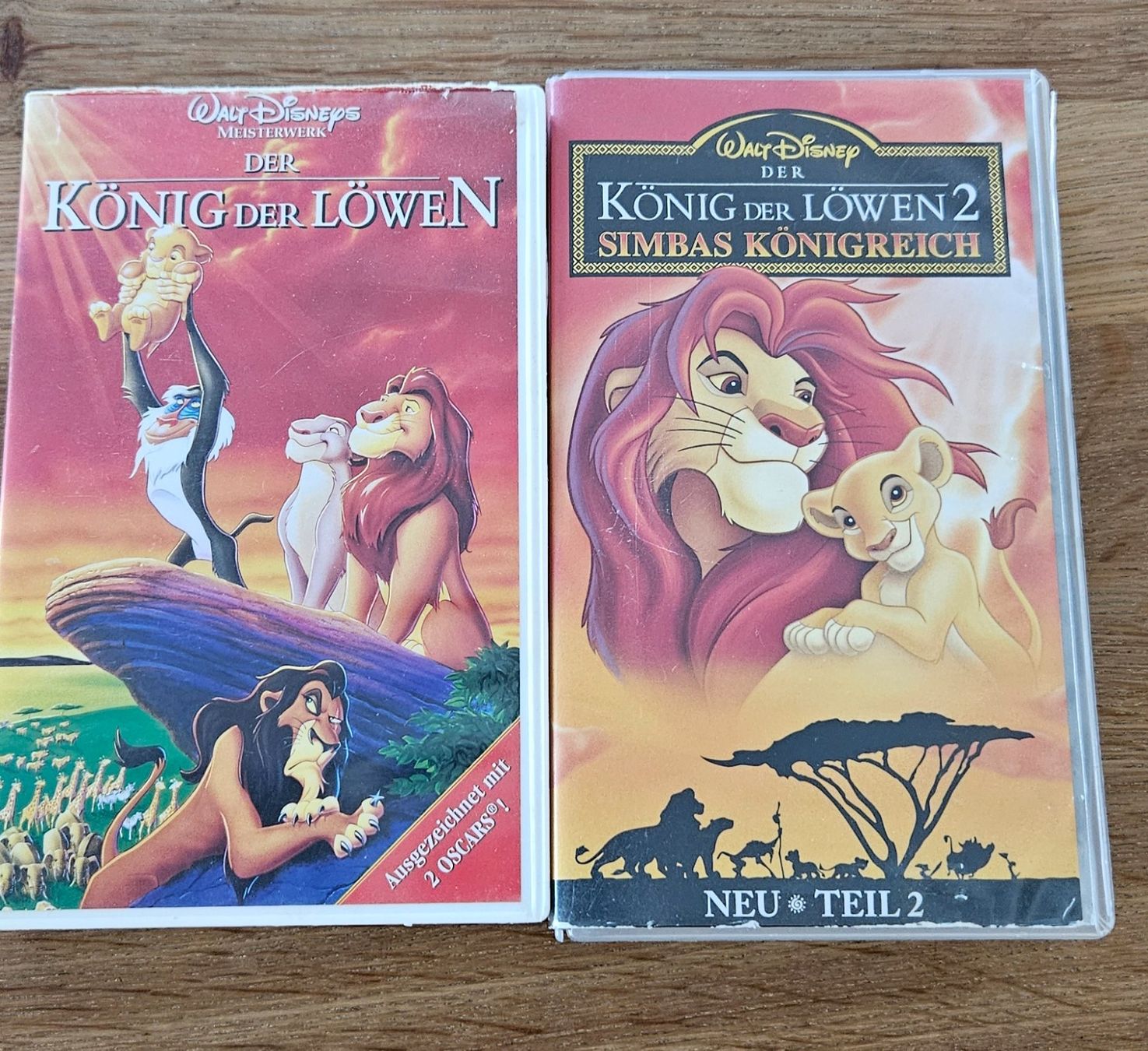 Tutti i VHS: VHS Video König der Löwen 1 + 2 – Usato da Bönigen venduto da mon_8fw5