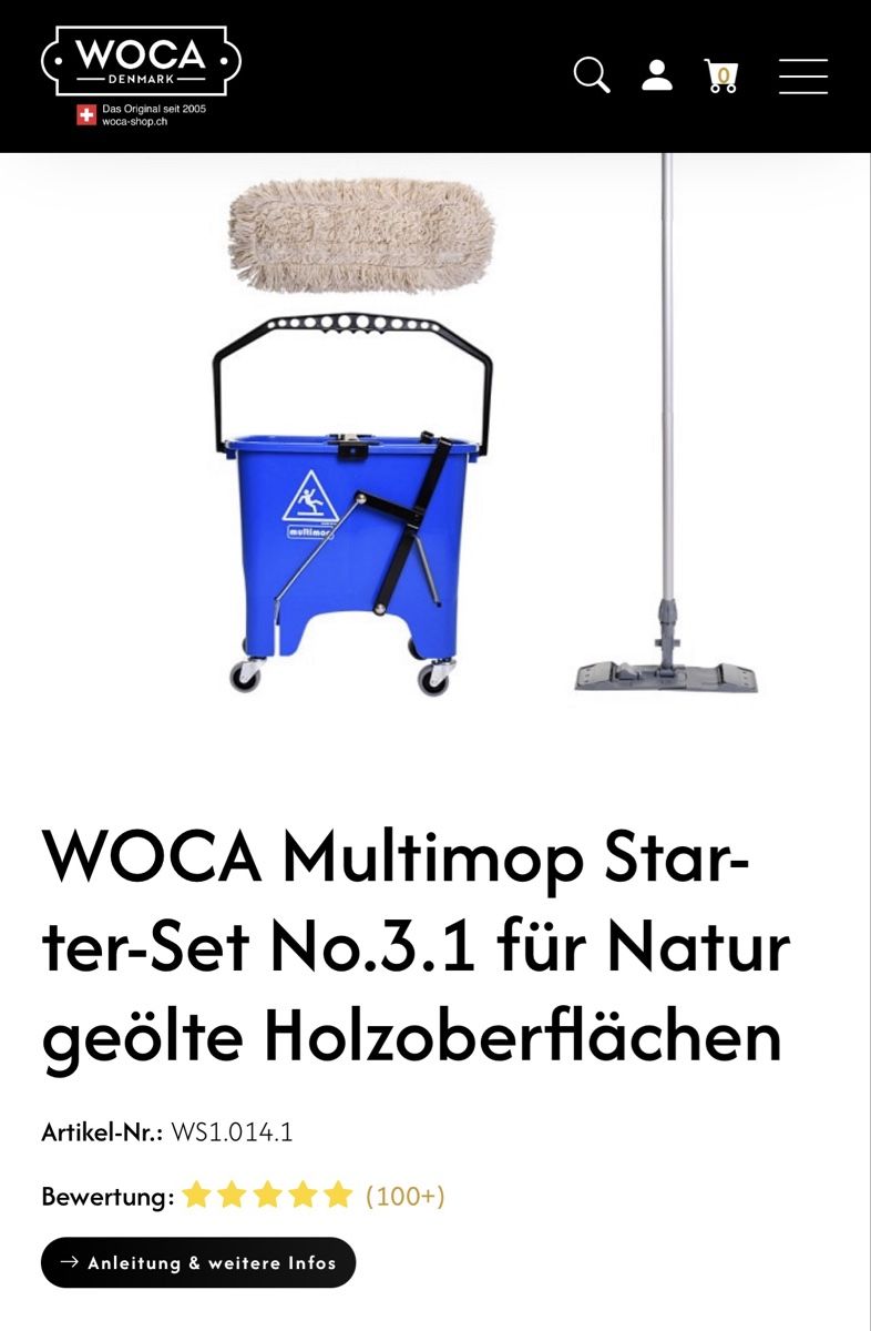 Sonstiges für Haushalt & Wohnen: WOCA Multimop Starter-Set – Neu (gemäss Beschreibung) aus Winterthur von Concorde12 6