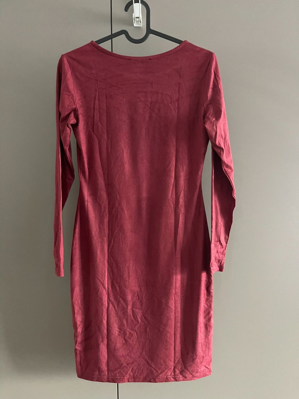 Vestiti: Atmosphere Kleid, bordeauxrot, Gr. 38, weich – Usato da Rheineck venduto da FGeissler 4