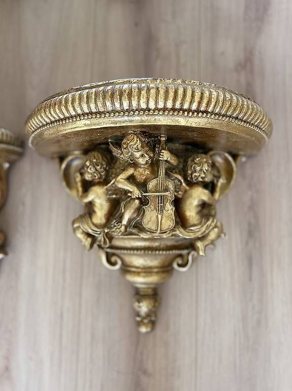 Tutte le decorazioni: Barock Wandkonsole Engel Gold  2er Set – Usato da Wabern venduto da mari_del 1