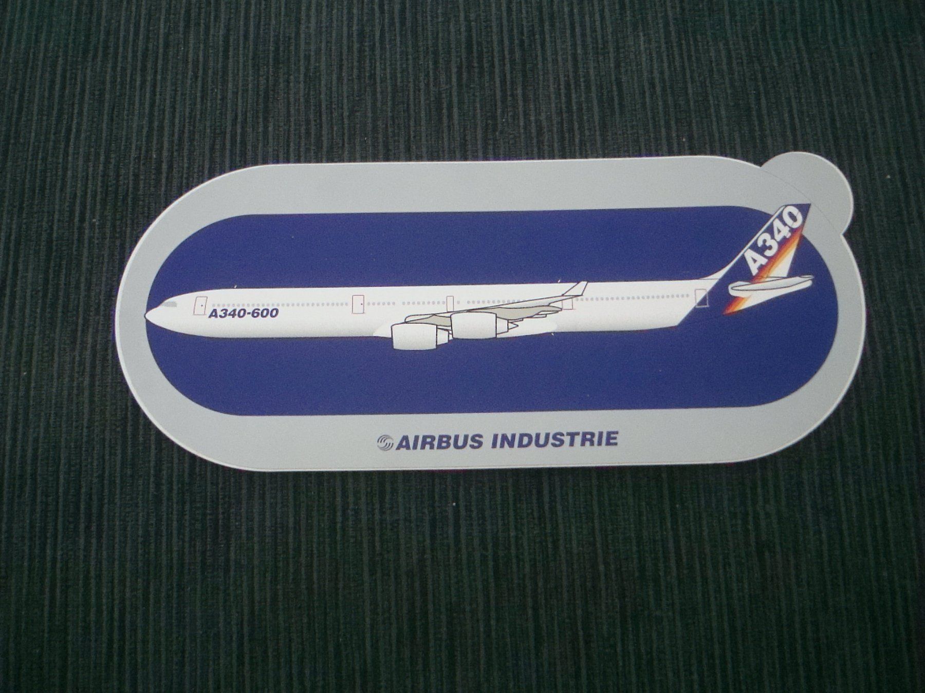 Sticker: 3 Kleber: Airbus Industrie – Nuovo (secondo la descrizione) da Neuenegg venduto da flohcante 2