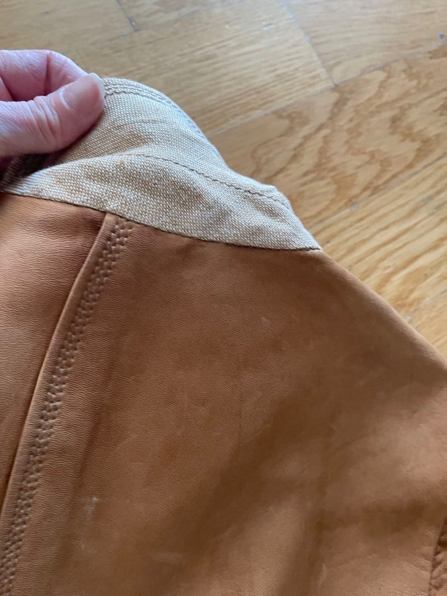 Brunello Cucinelli Giacche: Brunello Cucinelli Napa Lederjacke Gr. 42 – Nuovo (secondo la descrizione) da Rüschlikon venduto da Lajniii 6