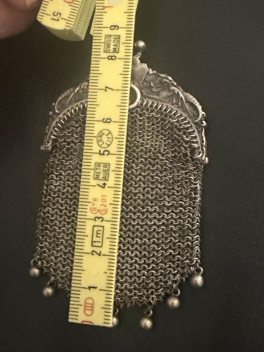 Borse da donna: Antike Chatelaine-Geldbörse – Usato da Baden venduto da noli.r 5