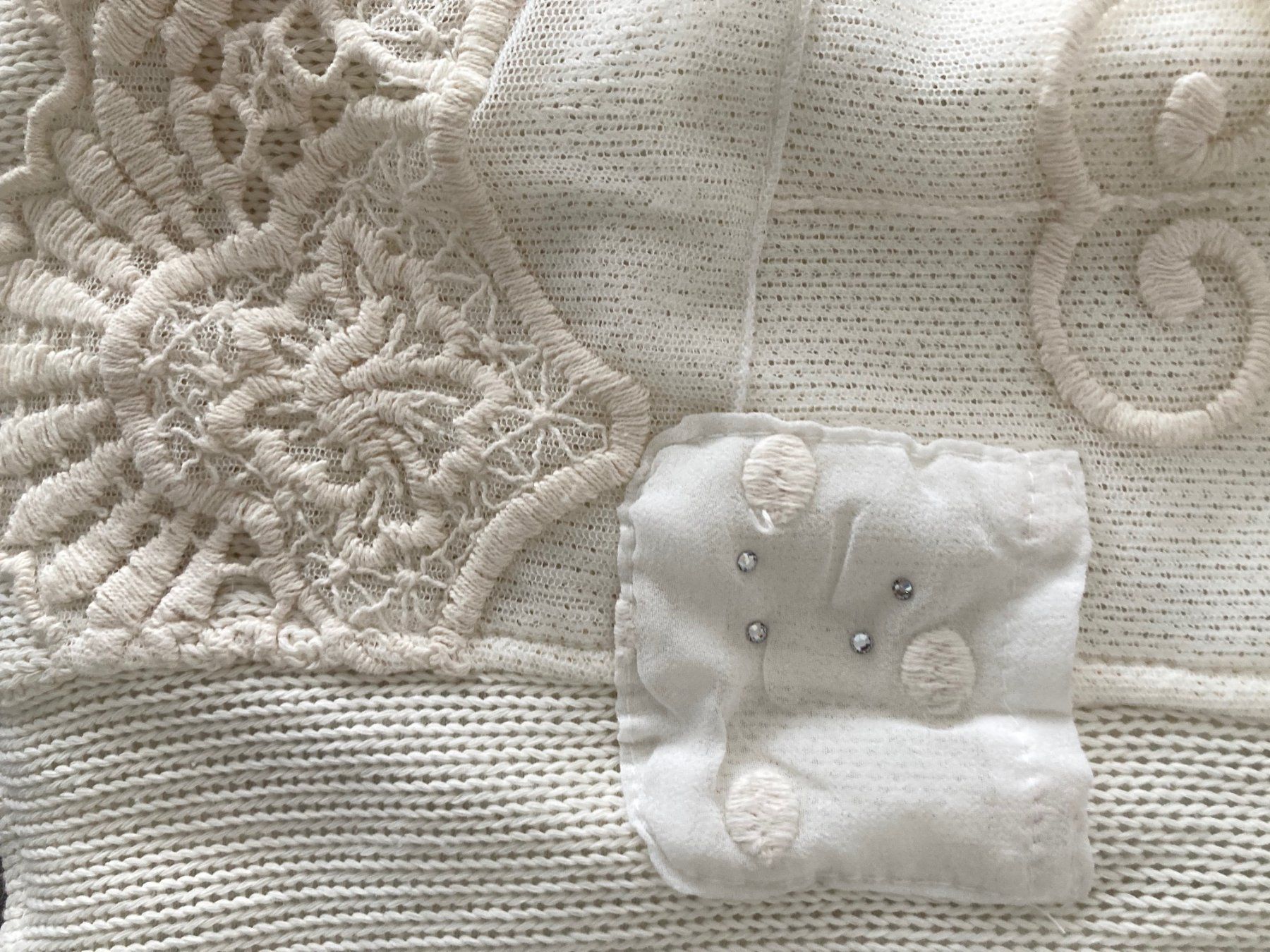 Giacche: Jacke Strick, Gr. S, hellbeige m.Spitzen Elisa Cavaleti – Usato da Glattpark (Opfikon) venduto da Pangie 3
