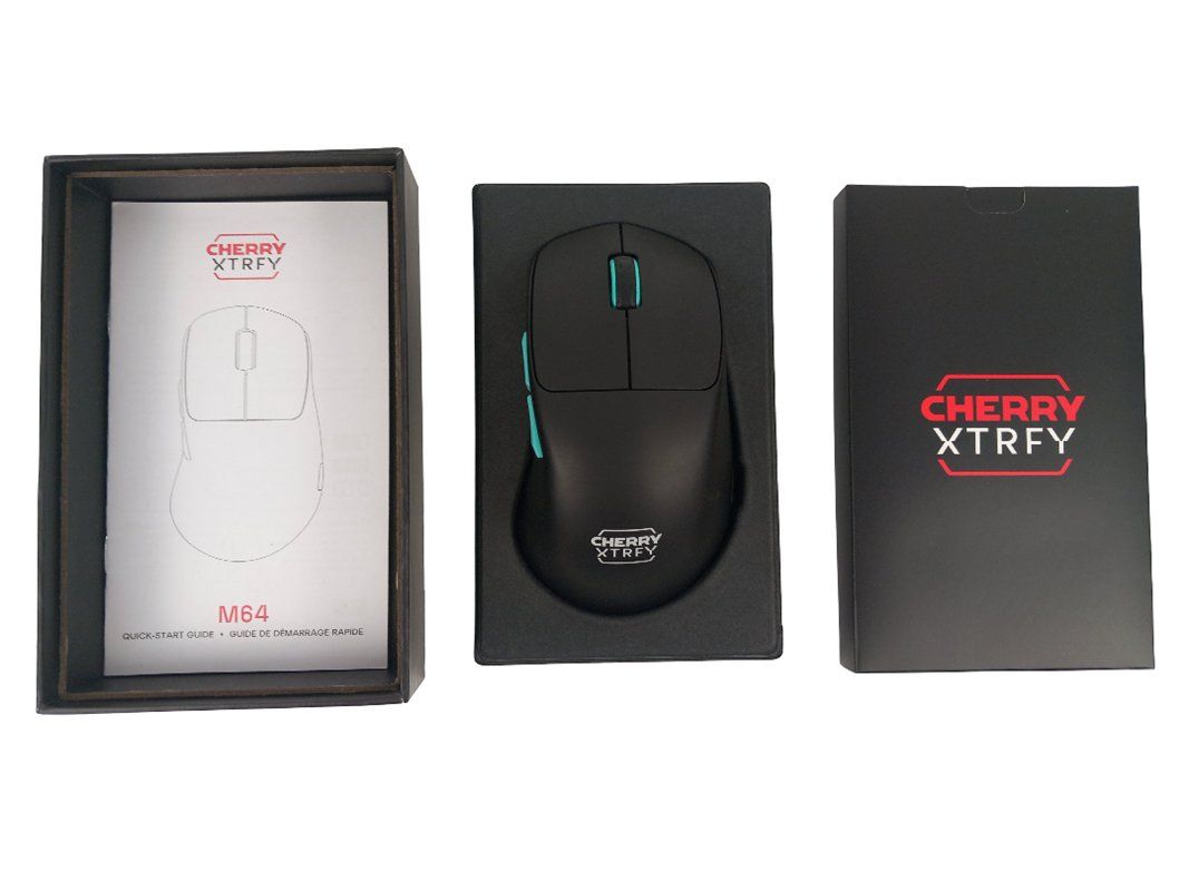 Maus: CHERRY xtrfy M64 Mouse (Wireless; Black) – Gebraucht aus Hünenberg von Restwert_Zug 3