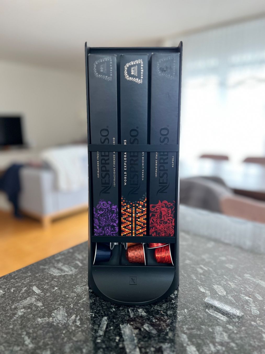 Nespresso Sonstiges für Haushalt & Wohnen: Nespresso TOUCH Sleeve Kapselhalter 360 – Neu (gemäss Beschreibung) aus Wetzikon ZH von Arber2021