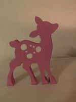 Bambi aus Vollholz in Rosé